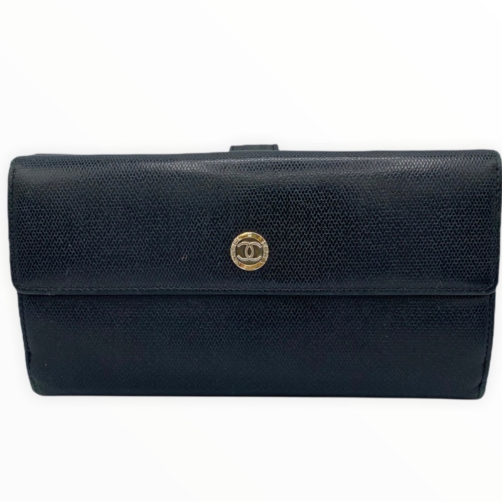CHANEL Vintage Long Wallet